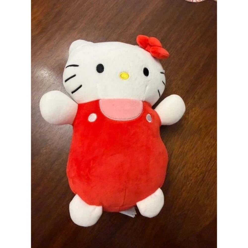 Hello Kitty Sanrio Red Dress Plush Stuffed Animal Approx 10” Classic
